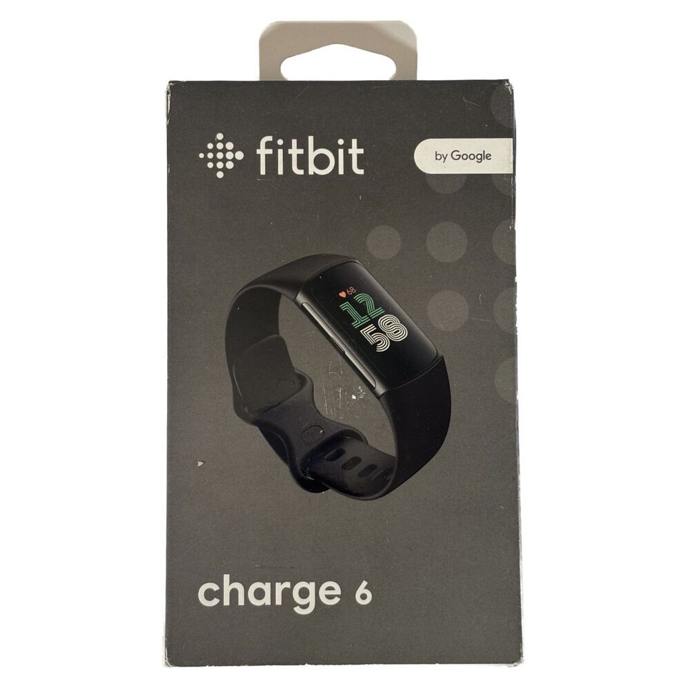 Fitbit Charge 6 Fitness Tracker Black New Sealed